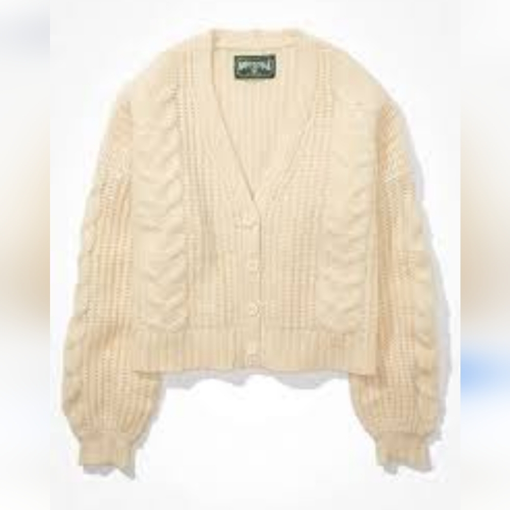 American Eagle,NWT,Chenille Oversized Cardigan Size XS